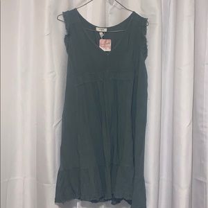 Magnolia Boutique Sage Green Linen Dress